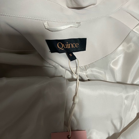 Quince Stretch Crepe Cropped Jacket - Picture 7 of 7